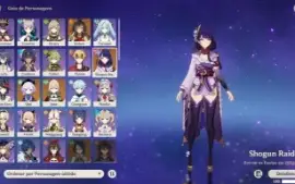 Raiden C1+Espinha Celestial+Kujou Sara c6+Chevreuse C6+75 RE