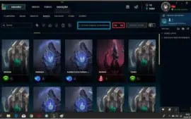 CONTA DE LOL PLATINA 5