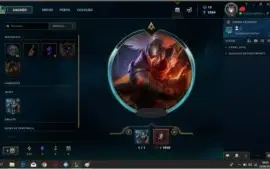 CONTA DE LOL PLATINA 5
