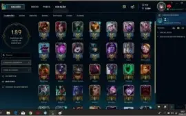 CONTA DE LOL PLATINA 5