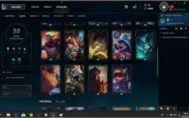 CONTA DE LOL PLATINA 5