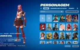 Conta TOP Fortnite ( 40k vbucks gastos )