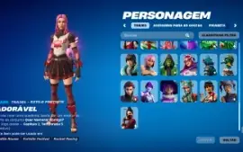 Conta TOP Fortnite ( 40k vbucks gastos )