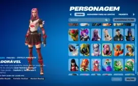 Conta TOP Fortnite ( 40k vbucks gastos )