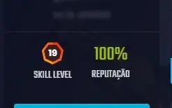 conta steam level 19 gc
