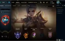 CONTA DIAMANTE 3/LVL 299/126 SKINS/121 CHAMPS