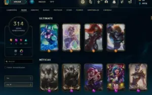 Conta Valorant + Conta LoL. 6k Gastos no total