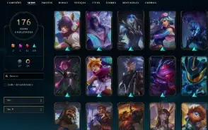 Conta [Lol]- Criada Em 2012 - Mmr [Platina] - 176 Skins