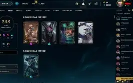 conta de valorant e lol ( as duas vinculadas )