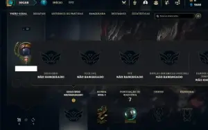 Conta Unranked com 27 Champs e 3 Skins + 1 Fragmento