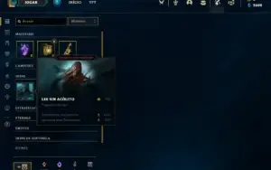 Conta Unranked com 27 Champs e 3 Skins + 1 Fragmento