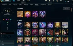 Conta Diamante 2 League of Legends