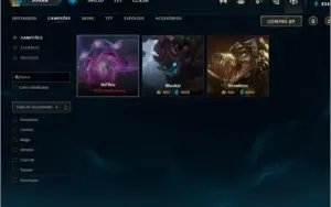 Conta Diamante 2 League of Legends