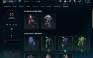 Conta Diamante 2 League of Legends
