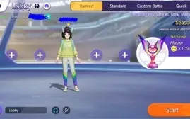 Conta Pokemon Unite COM PASSES / Rank Mestre