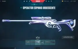Conta Valorant Level 233, 83 skins, 5 facas