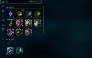 Conta diamante LoL com rp gasto varias skins