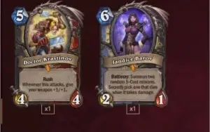 Conta Hearthstone Lendária/Competitiva Forjado nos Sertões