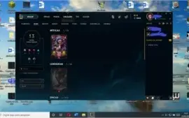 Três contas de league of legends