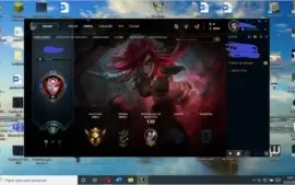 Três contas de league of legends