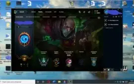 Três contas de league of legends