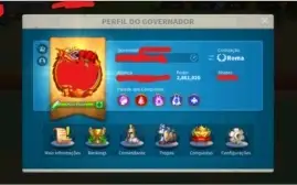 Conta Rise of Kingdoms