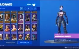 CONTA FORTNITE|84 SKINS|SALVE O MUNDO|TWITCH PRIME|1100 VBK
