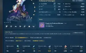 Conta genshin lvl 40 - Asia