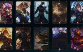 Conta (Ex Diamante) com 533 skins com todos campeões