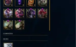 Conta league of legends level 120 barato