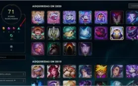 Conta league of legends level 120 barato