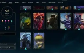 Conta league of legends level 120 barato