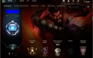 Conta League of Legends com 148 skins + todos campeões