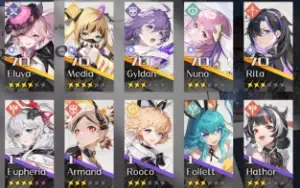 Higan Eruthyll Time completo + Set completo da Eluya