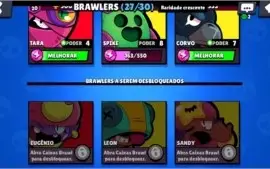 Brawl stars 14k de troféus, 2 lendárias e 2 míticos