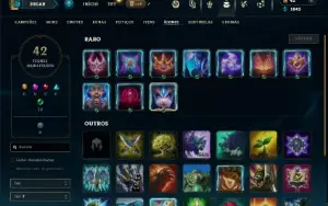 Platina 3 com 35 Champs e 10 Skins ( MAIN JG )
