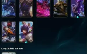 CONTA MASTER LOL acabei de upar mmr master 150pdl+ (16 kins)