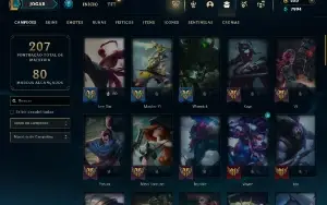 CONTA LOL- LVL 129 - 63 Champions - 16 Skins - FULL ACESSO