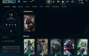 CONTA LOL- LVL 129 - 63 Champions - 16 Skins - FULL ACESSO