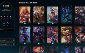 Conta ouro 4 Main master Yi e Mono Shaco