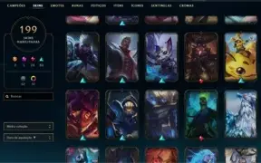 Conta ouro 4 Main master Yi e Mono Shaco