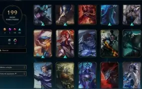 Conta ouro 4 Main master Yi e Mono Shaco