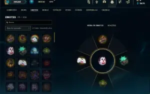 Unranked com 32 Champs e 5 Skins