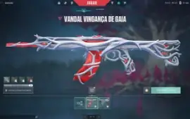 Conta Valorant Unranked com Vandal ION / Vandal Gaia + skins