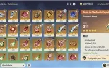 Genshin AR 54 Xiao, Venti, Zhongli, Klee, Childe, Jean