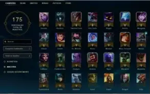 Conta de League of Legends Diamond 5
