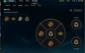 Conta de League of Legends Diamond 5