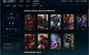 Conta de League of Legends Diamond 5