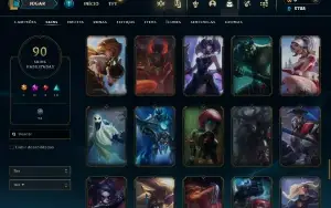 Fullacesso - Conta De 2012 - 90 Skins - Level 158 - 160 Camp