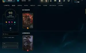 Fullacesso - Conta De 2012 - 90 Skins - Level 158 - 160 Camp